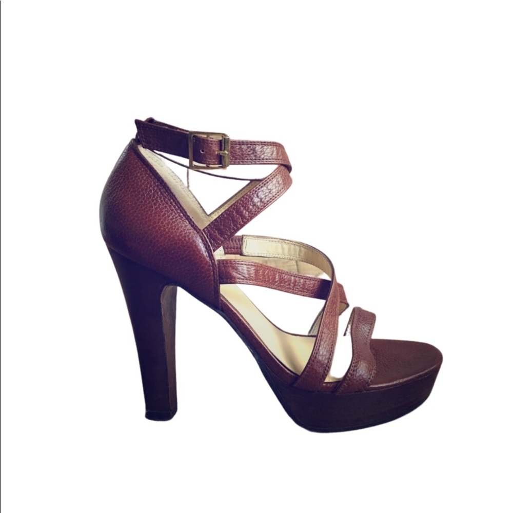 Lauren by Ralph Lauren Farah high heel sandals.